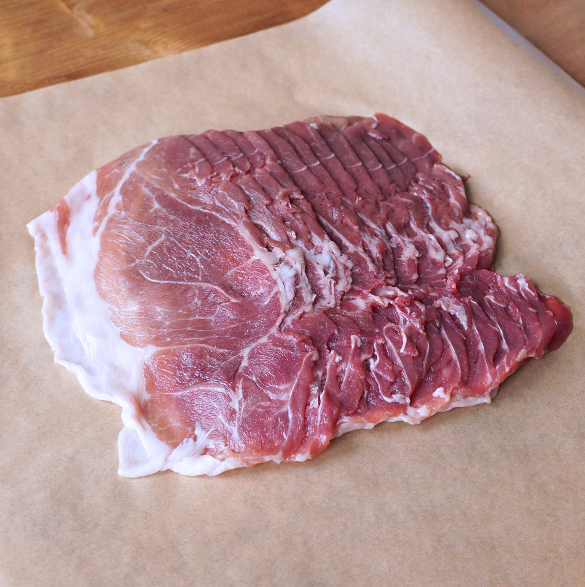 北海道 放牧豚 ウデ肉 スライス 炒め物用 煮込み用 (300g) ホライズンファームズ