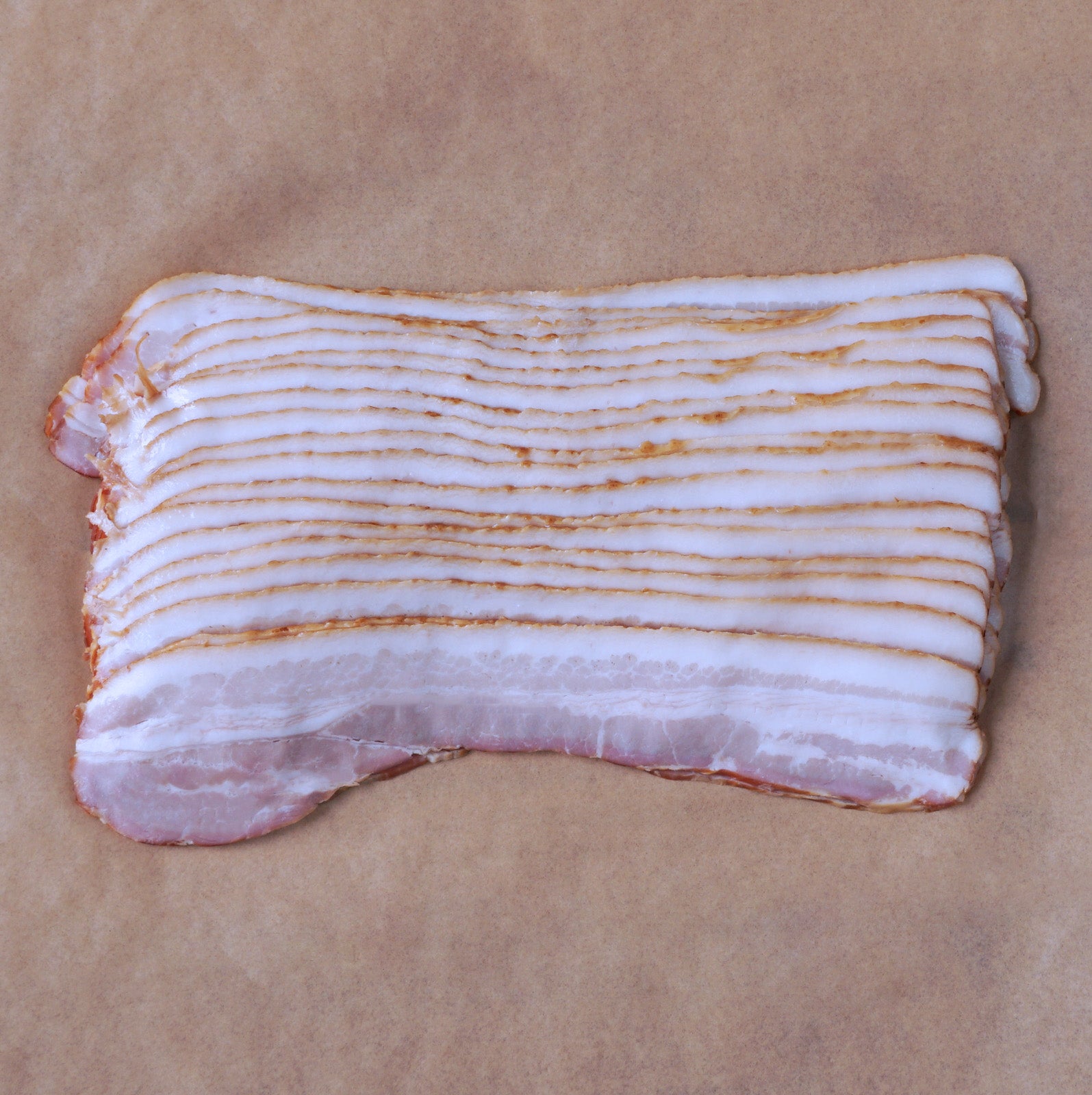 無添加 香辛料不使用 砂糖不使用 放牧豚 豚バラ スモーク アメリカンスタイル ベーコン スライス (200g) ホライズンファームズ