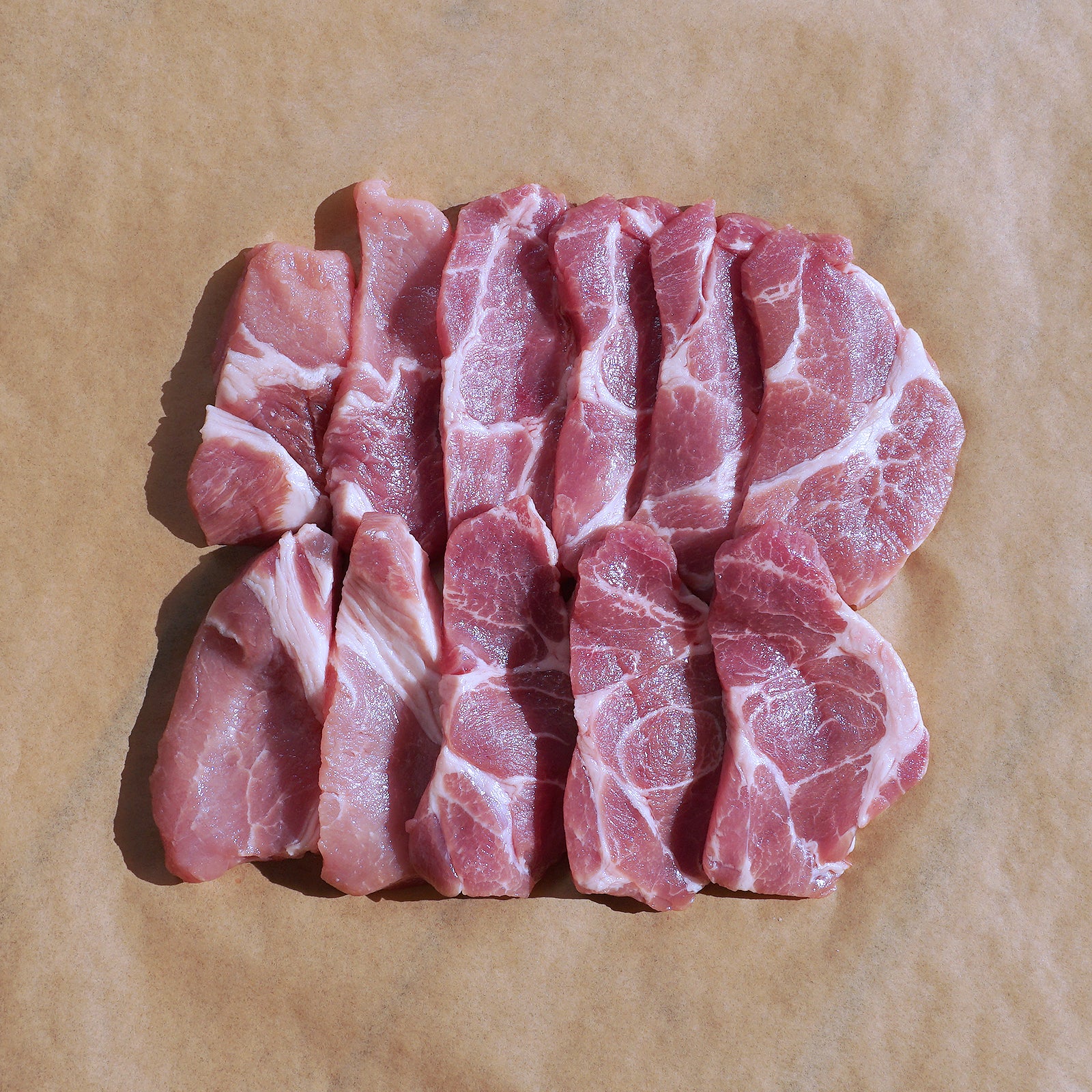 放牧豚 肩ロース 焼肉用 スライス オーストラリア産 (300g) ホライズンファームズ