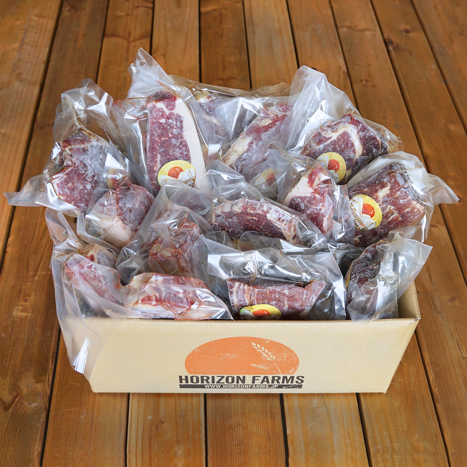 送料無料 グラスフェッドビーフ 牛肉 ステーキ セット お肉 詰め合わせ 3種 合計18点（3.6kg） ホライズンファームズ