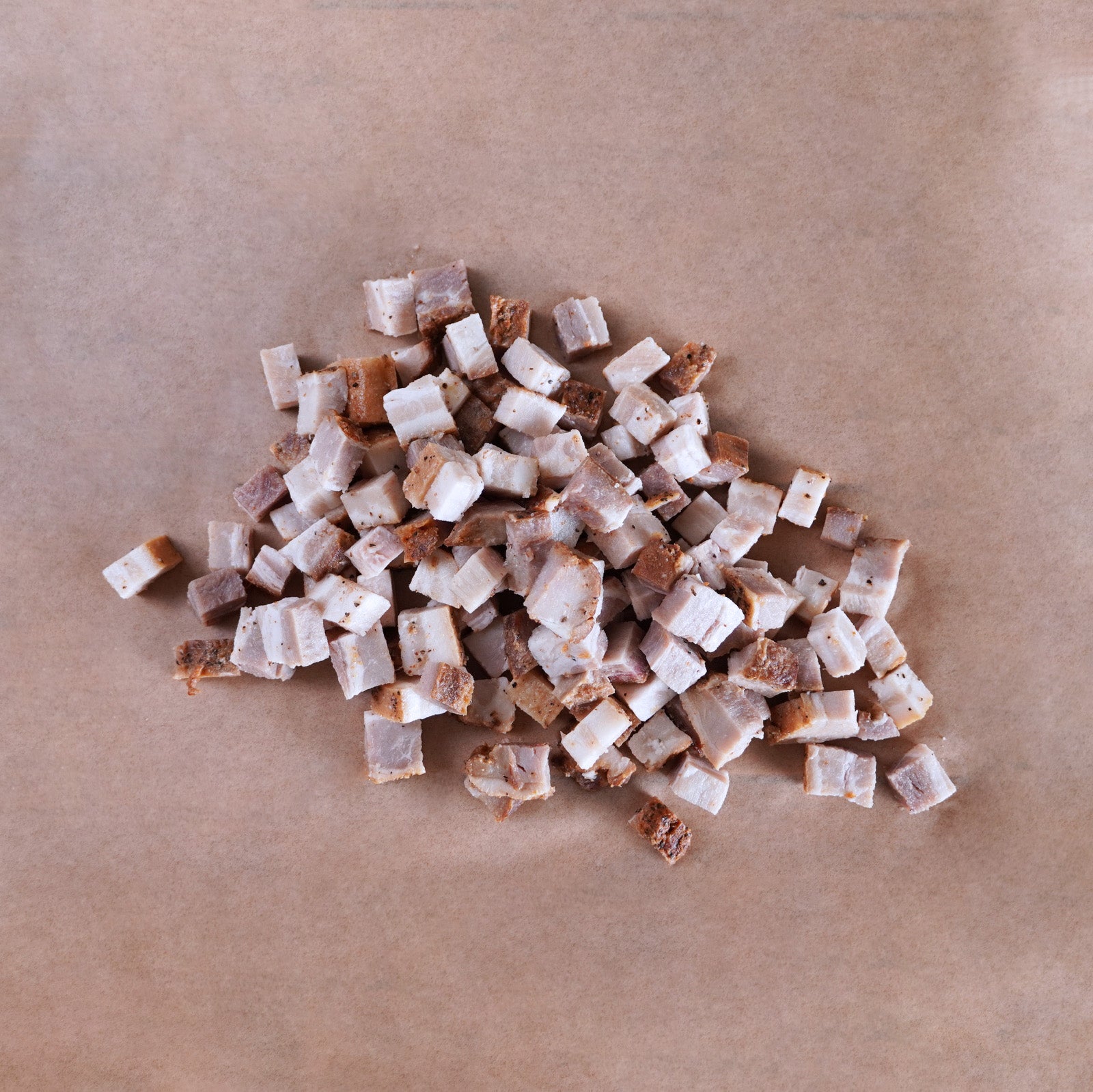 無添加・砂糖不使用 放牧豚 豚バラ ベーコン ビッツ 角切り アメリカンスタイル (200g) ホライズンファームズ