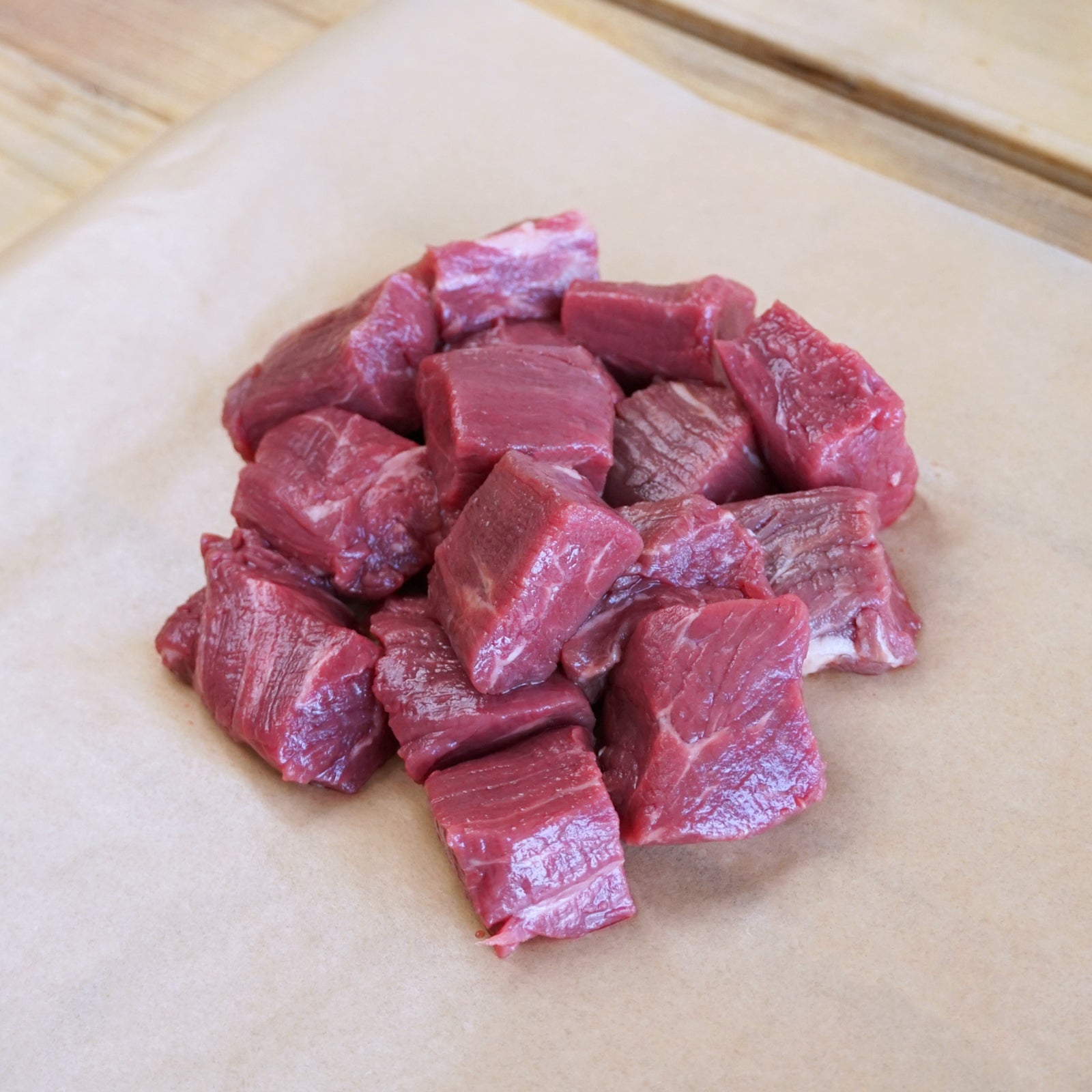 グレインフェッドビーフ 牛肉 ヒレ 角切り サイコロ ステーキ 柔らかい ニュージーランド産 牧草牛 (250g) ホライズンファームズ