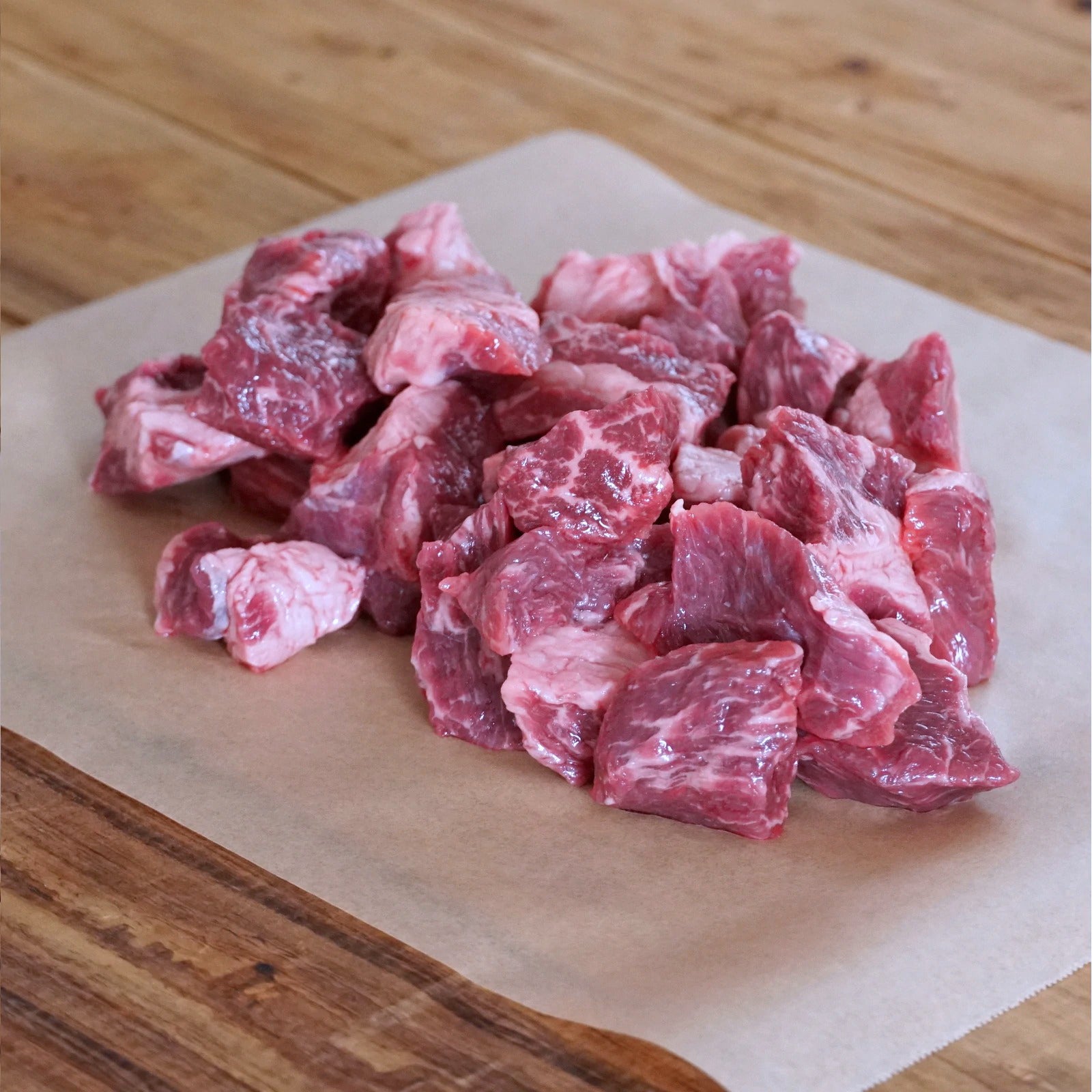 グレインフェッドビーフ 牛肉 角切り 煮込み・カレー・シチュー用 ニュージーランド産 (300g) ホライズンファームズ