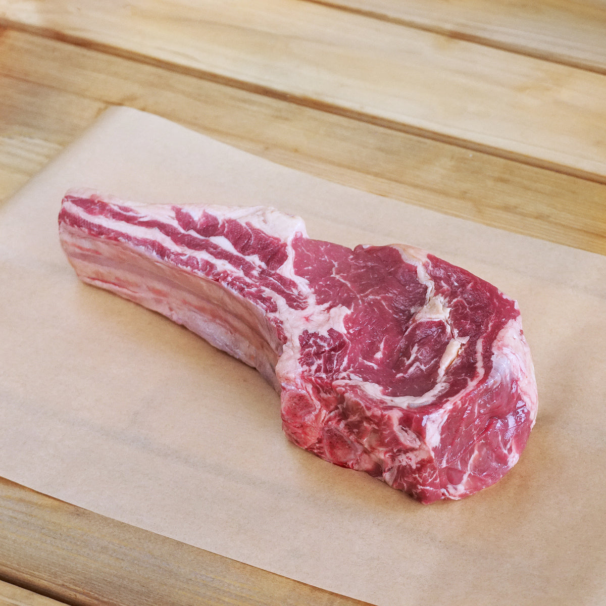 グラスフェッドビーフ プレミアム 牛肉 骨付き リブロース ステーキ 牧草牛 (750g) ホライズンファームズ