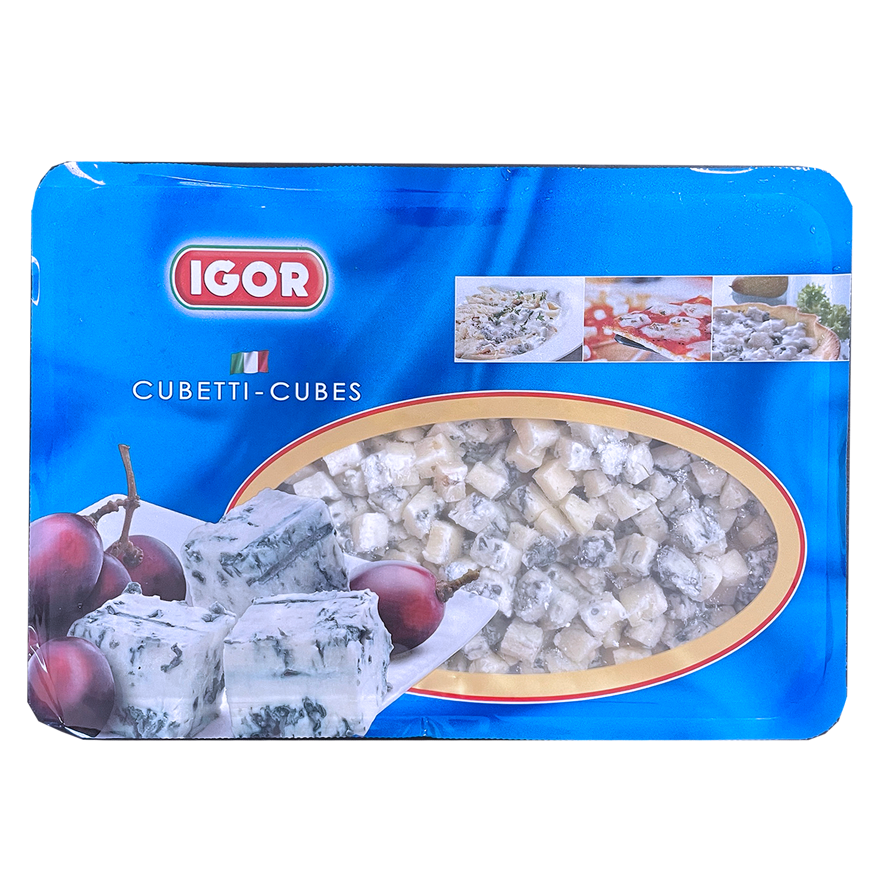 無添加 冷凍 ゴルゴンゾーラ ブルーチーズ ピカンテ ダイス イタリア産 (600g) ホライズンファームズ