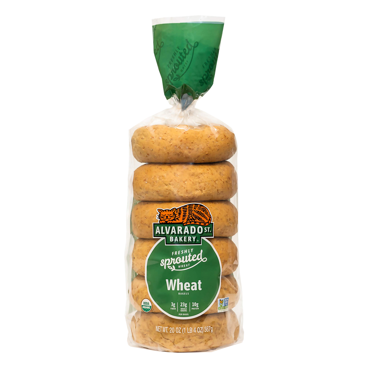 有機 JAS オーガニック 発芽小麦 スプラウト ベーグル パン 乳製品不使用 (6個) ホライズンファームズ