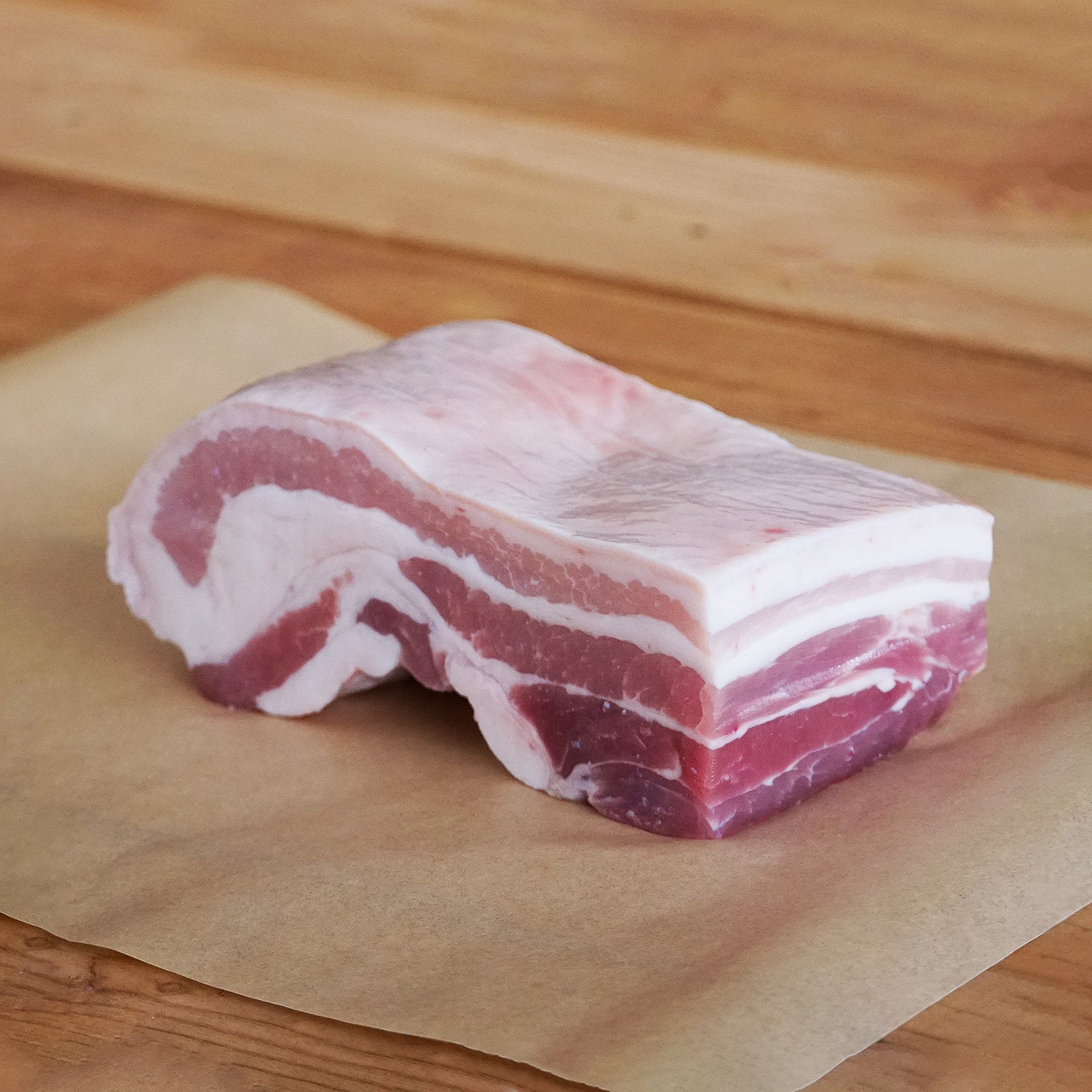 放牧豚 皮付き 豚バラ ブロック オーストラリア産 (500g) ホライズンファームズ