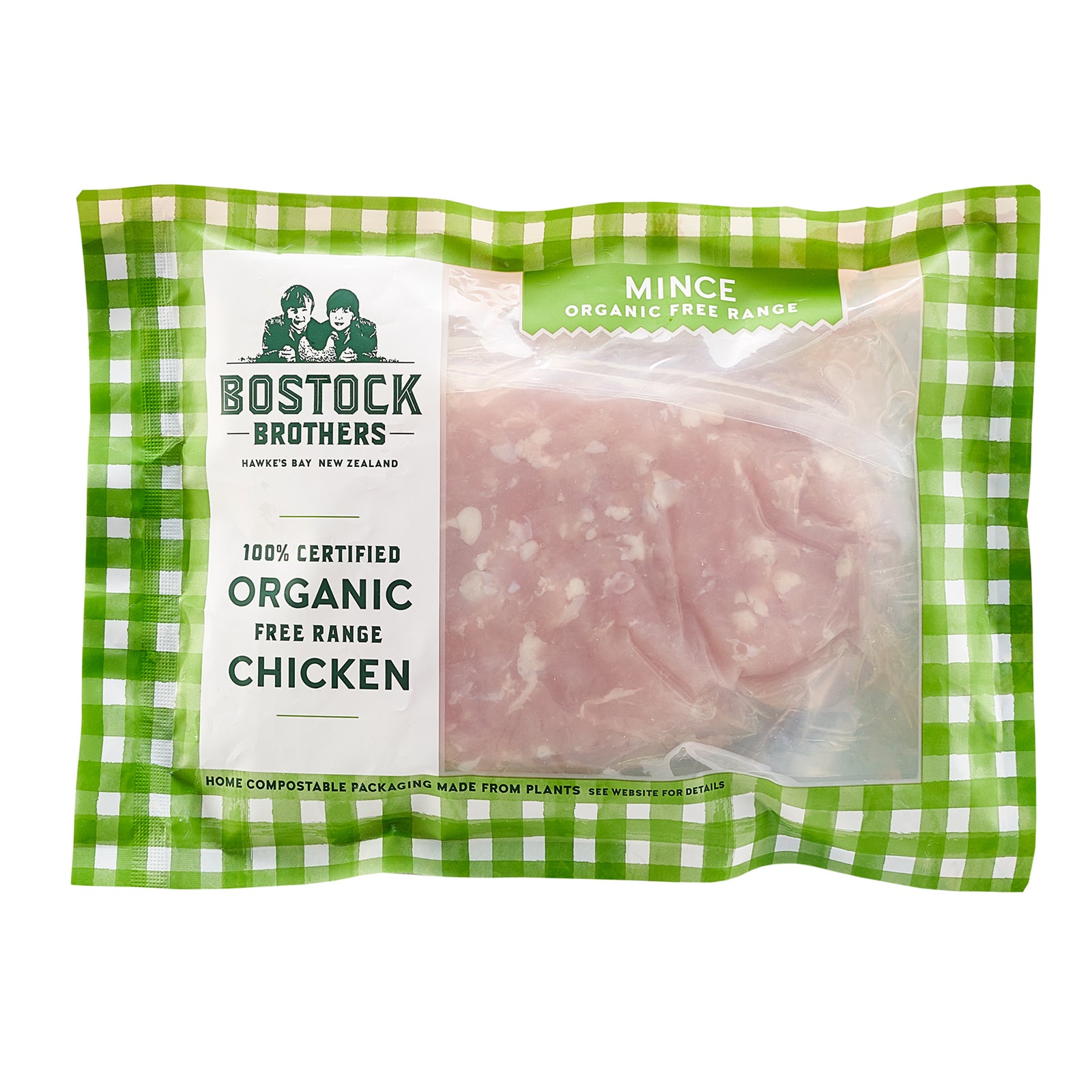 ニュージーランド産 有機 オーガニック チキン 鶏ひき肉 むね肉 ミンチ フリーレンジ 放し飼い 鶏肉 (500g) ホライズンファームズ